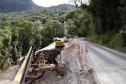 Estrada da Graciosa - obras de recuperação da Estrada da Graciosa, depois dos desmoronamentos causados pelas chuvas