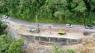 Estrada da Graciosa - obras de recuperação da Estrada da Graciosa, depois dos desmoronamentos causados pelas chuvas