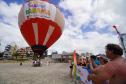 Beleza contemplada do alto: voo de balão estreia no Verão Maior Paraná