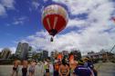Beleza contemplada do alto: voo de balão estreia no Verão Maior Paraná