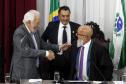 Vice-governador acompanha a posse da nova mesa diretora do Tribunal de Contas do Paraná 