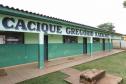 Manoel Ribas, 02 de fevereiro do 2023 - O governador Carlos Massa Ratinho Junior entregou na manhã desta quinta-feira as obras de ampliação no Colégio Estadual Indígena Cacique Gregório Kaekchot, na terra indigina Ivaí.