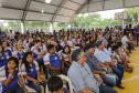 Manoel Ribas, 02 de fevereiro do 2023 - O governador Carlos Massa Ratinho Junior entregou na manhã desta quinta-feira as obras de ampliação no Colégio Estadual Indígena Cacique Gregório Kaekchot, na terra indigina Ivaí.