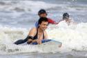 Verão Maior Paraná - Praia Brava de Guaratuba Federação Paranaense de Bodyboarding, do Instituto Guaramar e da prefeitura de Guaratuba, promoveram um evento com PCD - pessoas com deficiência, de pratica do esporte Bodyboarding.