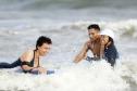 Verão Maior Paraná - Praia Brava de Guaratuba Federação Paranaense de Bodyboarding, do Instituto Guaramar e da prefeitura de Guaratuba, promoveram um evento com PCD - pessoas com deficiência, de pratica do esporte Bodyboarding.