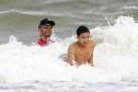 Verão Maior Paraná - Praia Brava de Guaratuba Federação Paranaense de Bodyboarding, do Instituto Guaramar e da prefeitura de Guaratuba, promoveram um evento com PCD - pessoas com deficiência, de pratica do esporte Bodyboarding.