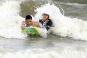 Verão Maior Paraná - Praia Brava de Guaratuba Federação Paranaense de Bodyboarding, do Instituto Guaramar e da prefeitura de Guaratuba, promoveram um evento com PCD - pessoas com deficiência, de pratica do esporte Bodyboarding.