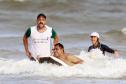 Verão Maior Paraná - Praia Brava de Guaratuba Federação Paranaense de Bodyboarding, do Instituto Guaramar e da prefeitura de Guaratuba, promoveram um evento com PCD - pessoas com deficiência, de pratica do esporte Bodyboarding.