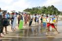 Verão Maior Paraná - Praia Brava de Guaratuba Federação Paranaense de Bodyboarding, do Instituto Guaramar e da prefeitura de Guaratuba, promoveram um evento com PCD - pessoas com deficiência, de pratica do esporte Bodyboarding.