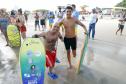 Verão Maior Paraná - Praia Brava de Guaratuba Federação Paranaense de Bodyboarding, do Instituto Guaramar e da prefeitura de Guaratuba, promoveram um evento com PCD - pessoas com deficiência, de pratica do esporte Bodyboarding.