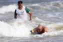Verão Maior Paraná - Praia Brava de Guaratuba Federação Paranaense de Bodyboarding, do Instituto Guaramar e da prefeitura de Guaratuba, promoveram um evento com PCD - pessoas com deficiência, de pratica do esporte Bodyboarding.
