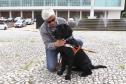 Conheça Rock e Roberto Leite, cão-guia e servidor cego que vão trabalhar no Governo do Paraná