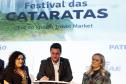 Governador apresenta potenciais turísticos do Paraná na abertura do Festival das Cataratas