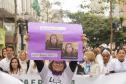 Caminhada reúne milhares de pessoas no Dia Estadual de Combate ao Feminicídio