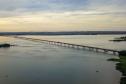 Confira as obras indicadas pelo Governo do Paraná que foram incluídas no novo PAC - Ponte Ayrton Senna, que liga o Paraná ao Mato Grosso do Sul através de Guaíra