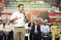 Governador inaugura nova sede do Corpo de Bombeiros de Foz do Iguaçu, a maior do Estado