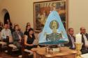 Palácio Iguaçu recebe imagem peregrina de Nossa Senhora do Rocio, Padroeira do Paraná