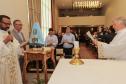 Palácio Iguaçu recebe imagem peregrina de Nossa Senhora do Rocio, Padroeira do Paraná