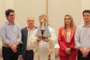 Palácio Iguaçu recebe imagem peregrina de Nossa Senhora do Rocio, Padroeira do Paraná