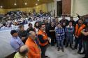 Governador visita São Mateus do Sul, uma das cidades mais afetadas pelas chuvas