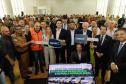 Governador entrega 142 novas viaturas para a Polícia Militar e caminhões para Defesa Civil
