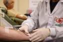 Com queda nas doações, Hemepar solicita com urgência sangue do tipo O