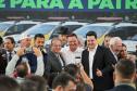 Governador entrega 142 novas viaturas para a Polícia Militar e caminhões para Defesa Civil