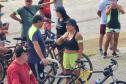 Passeio ciclístico é opção de exercício e lazer dentro do Verão Maior Paraná