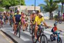 Passeio ciclístico é opção de exercício e lazer dentro do Verão Maior Paraná