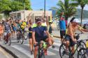 Passeio ciclístico é opção de exercício e lazer dentro do Verão Maior Paraná