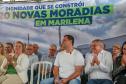 Com subsídio do Estado, 20 famílias de Marilena recebem as chaves da casa própria