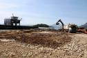 Obra da Ponte de Guaratuba-Matinhos recebe nova balsa de apoio marítimo