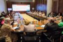 Reuniao do Comite de enfrentamento a Dengue no Palacio Iguacu, nesta quarta-feira (28).