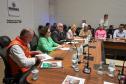Reuniao do Comite de enfrentamento a Dengue no Palacio Iguacu, nesta quarta-feira (28).