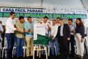 O governador Carlos Massa Ratinho Junior participou nesta quarta-feira (24) da inauguração do Residencial Laguna di Valência em Londrina, no Norte.