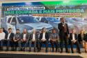 Governador Carlos Massa Ratinho Junior entrega viaturas e coletes para a Polícia Penal.