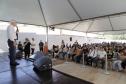 O governador em exercício Darci Piana participou nesta sexta-feira (10) da inauguração do Residencial Maragogi, em Maringá. O empreendimento da P3 Engenharia conta com 200 apartamentos, dos quais 138 contaram com aportes do Governo do Estado para subsídio do valor de entrada às famílias compradoras por meio do programa Casa Fácil Paraná