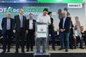O governador Carlos Massa Ratinho Junior participa nesta quarta-feira (19), do lançamento Programa Rota do Progresso no Palácio Iguaçu.