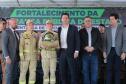 O governador Carlos Massa Ratinho Junior entregou nesta segunda-feira (3) 39 novos veículos para reforçar os trabalhos do Corpo de Bombeiros do Paraná.