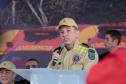 O governador Carlos Massa Ratinho Junior entregou nesta segunda-feira (3) 39 novos veículos para reforçar os trabalhos do Corpo de Bombeiros do Paraná.