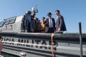 O governador Carlos Massa Ratinho Junior entregou nesta segunda-feira (3) 39 novos veículos para reforçar os trabalhos do Corpo de Bombeiros do Paraná.