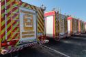 O governador Carlos Massa Ratinho Junior entregou nesta segunda-feira (3) 39 novos veículos para reforçar os trabalhos do Corpo de Bombeiros do Paraná.