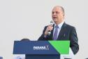 O governador Carlos Massa Ratinho Junior participa nesta quarta-feira (19), do lançamento Programa Rota do Progresso no Palácio Iguaçu.