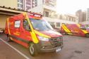 Curitiba, 10 de junho de 2024 - O Governo do Paraná investe em novas ambulâncias do Serviço Integrado de Atendimento ao Trauma em Emergência (Siate).