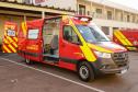 Curitiba, 10 de junho de 2024 - O Governo do Paraná investe em novas ambulâncias do Serviço Integrado de Atendimento ao Trauma em Emergência (Siate).