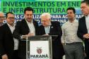 Curitiba, 24 de junho de 2024 - Governador Carlos Massa Ratinho Junior anunciou investimentos de R$ 505 milhões em energia e infraestrutura de gás canalizado para acelarar o crescimento do Paraná.