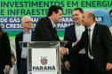Curitiba, 24 de junho de 2024 - Governador Carlos Massa Ratinho Junior anunciou investimentos de R$ 505 milhões em energia e infraestrutura de gás canalizado para acelarar o crescimento do Paraná.