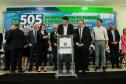 Curitiba, 24 de junho de 2024 - Governador Carlos Massa Ratinho Junior anunciou investimentos de R$ 505 milhões em energia e infraestrutura de gás canalizado para acelarar o crescimento do Paraná.