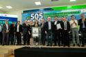 Curitiba, 24 de junho de 2024 - Governador Carlos Massa Ratinho Junior anunciou investimentos de R$ 505 milhões em energia e infraestrutura de gás canalizado para acelarar o crescimento do Paraná.