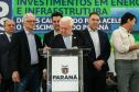 Curitiba, 24 de junho de 2024 - Governador Carlos Massa Ratinho Junior anunciou investimentos de R$ 505 milhões em energia e infraestrutura de gás canalizado para acelarar o crescimento do Paraná.
